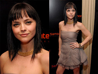Christina Ricci Doesn't Travel Light