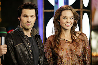 Angelina Giving Out Lap Dances? Hmmm...