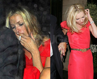 Kate Moss Celebrates Her Success