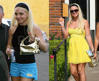 Britney's Hair Makes Her Clothes Look Good, Kinda