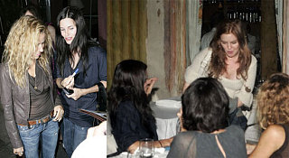 Mom Courteney, New Mom Sheryl & Maybe Mom Isla Grab Dinner