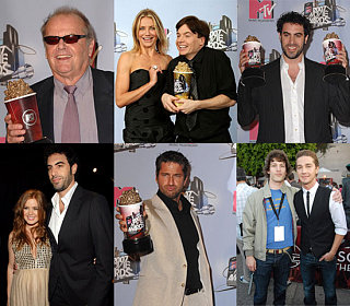 The Guys Hog All the Popcorn at the MTV Movie Awards