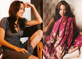 Angelina Honored And Opened Up