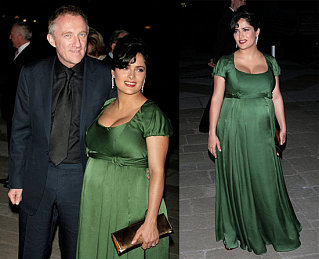 Salma Shows Off Her Growing Baby Bump