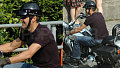 George Looks Hot On a Motorcycle, No Surprises Here      