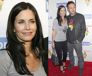 Courteney & David Proudly Sport Their Philanthropy
