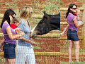 Jen & Violet Horsing Around in Hawaii
