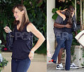 Jen Runs Into A Gentle Shaq Giant