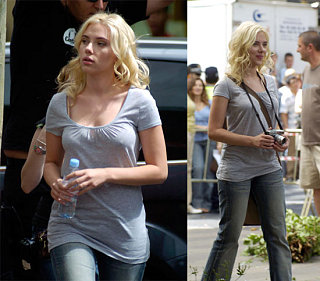 Scarlett Is Both Behind and In Front of a Camera