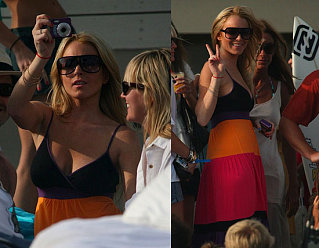 Lindsay Dances Her Way Into Another Movie 