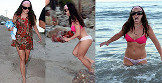 Britney's Beach Break - At Least She Wore Underwear