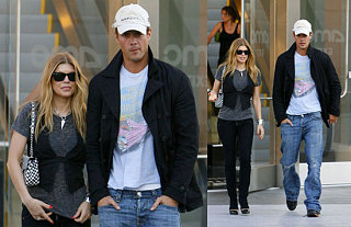 Fergie & Josh Make It A Movie Night, Er, Afternoon