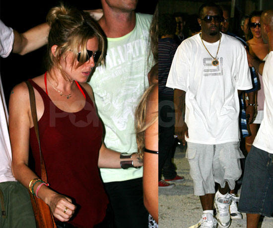 Diddy & Sienna Live It Up Ibiza Style