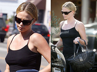 Charlize Theron Is A Woman In Black