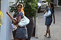 Halle Berry Goes Maternity Casual