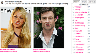 Play Celebrity Faceoff and Win a $100 Gift Card!