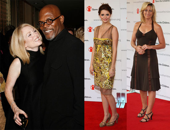 Mischa, Edie & Samuel L. All Save the Children!