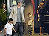 Angelina, Her Eyelashes & Her Family