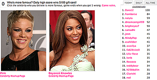Play Celebrity Faceoff and Win a $100 Gift Card!