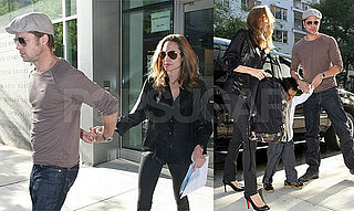 The Jolie-Pitts Still Getting Followed Around NYC