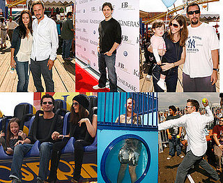 Kate, Courteney, David & Adam CelEBrate On The Pier
