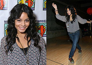Vanessa Hudgens Goes Bowling