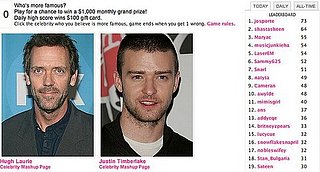 Play Celebrity Faceoff, Win $1000!