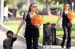 Henry Is Halloween Ready, Heidi's Not Quite There