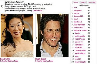 Play Celebrity Faceoff, Win $1000!