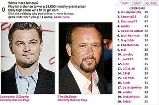 Play Celebrity Faceoff, Win $1000!