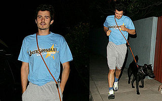 Orlando Takes His Unstoppable Self for a Walk