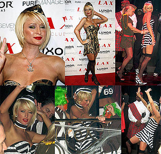 Halloween Paris Reports for Duty and Jail