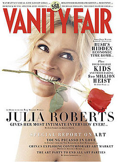 It's All Coming up Roses for Julia in Vanity Fair