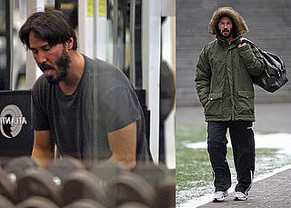 Keanu Pumping Iron, Wearing Parkas