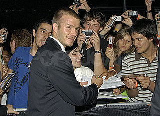 David Beckham in Sydney