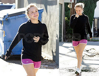 Hayden Works Out While Another Chapter Ends