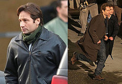 David Duchovny Shooting X-Files Movie in Vancouver