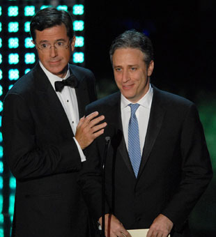 Sugar Bits — Stewart and Colbert to Return in January