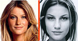 Another look at Gisele's nose
