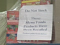 IMPORTANT:  Pet Food Recall