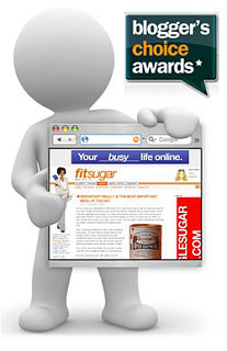 FitSugar Was Nominated for Blogger's Choice Award!!!!