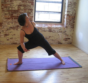 Favorite YOGA CHALLENGE:  Twisting Extended Side Angle