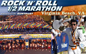 Rock 'n' Run: Rock 'n' Roll Half Marathon Virginia Beach