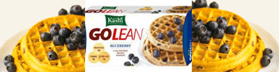 Kashi Go Lean: Blueberry Waffles Kashi Go Lean: Blueberry Waffles