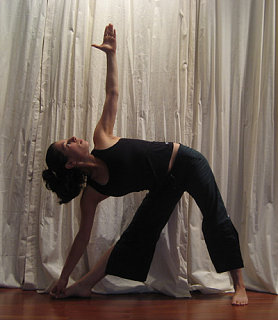 Strike a Yoga Pose:  Triangle