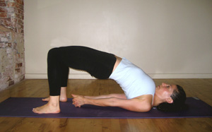 Strike a Yoga Pose:  Half Wheel