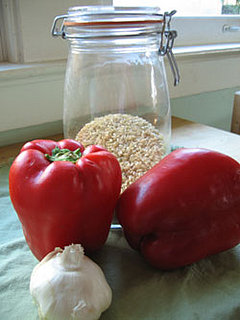 Weekend Well-Being: Stuffed Red Peppers 