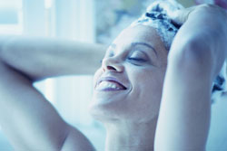 Home Spa Treatment: Aloe and Olive Oil Shampoo