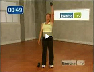 Exercise Video of Squat with Side Bend and Overhead Press