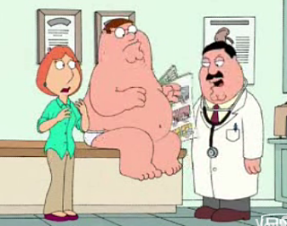Family Guy's Peter Gets A Checkup